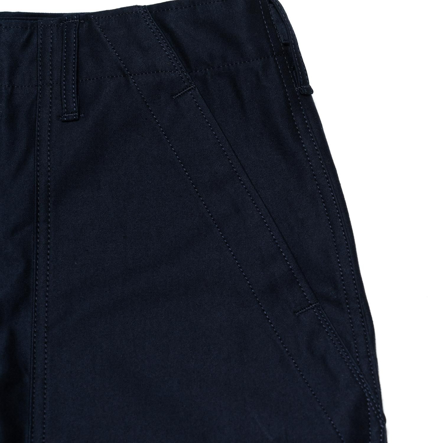 美品 TUKI 0152 baker pants ネイビー 原田服飾研究所