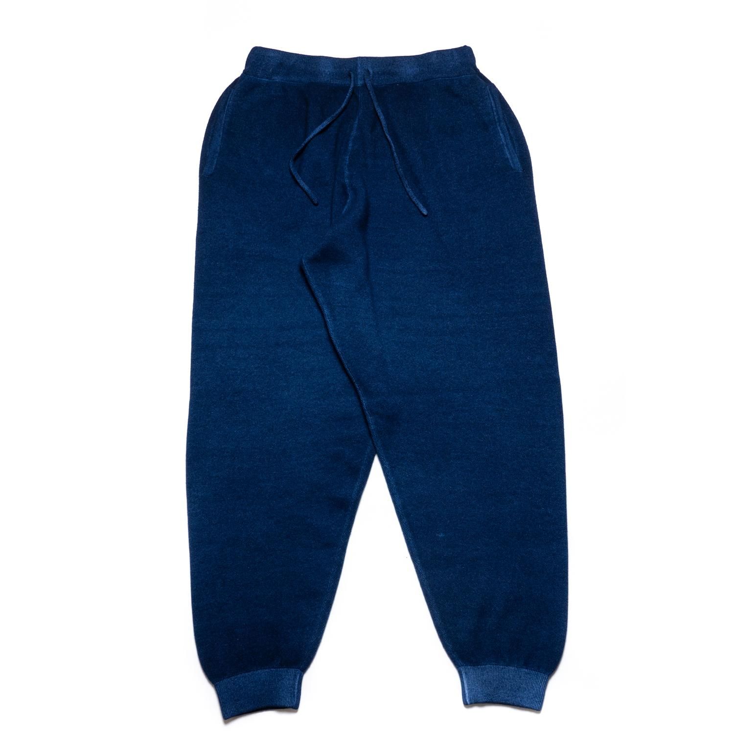 BODHI * BD17003 HEAVYWEIGHT CASHMERE SWEAT PANTS * Indigo/Wash