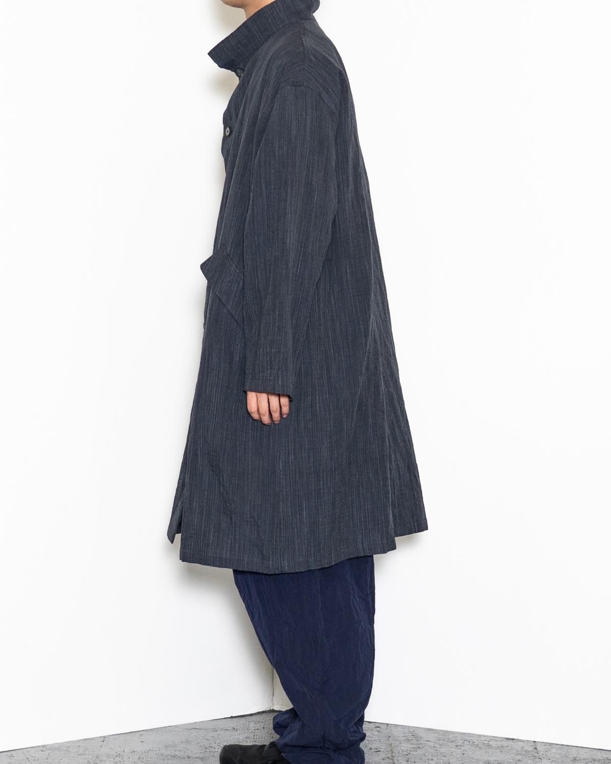 シルバー/レッド 2018SS Bergfabel Unlined Oversized Coat | www