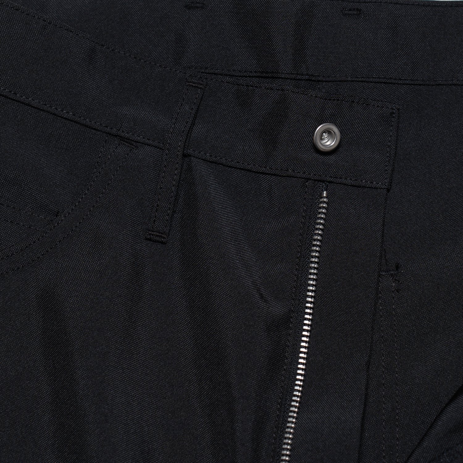 TUKI * 0164 5pocket Shorts Polyester Canvas * Black