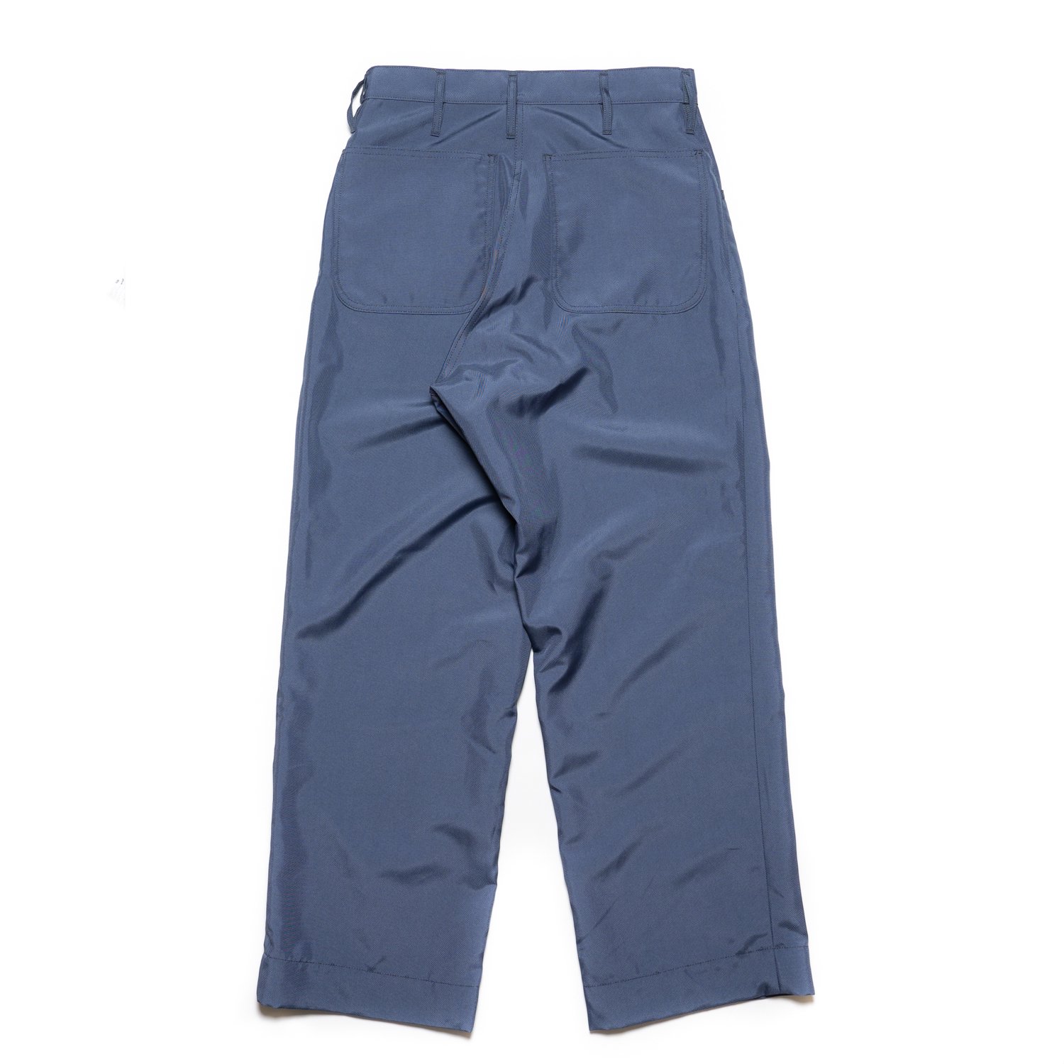 TUKI * 0163 5pocket Pants Polyester Canvas * Blue Gray