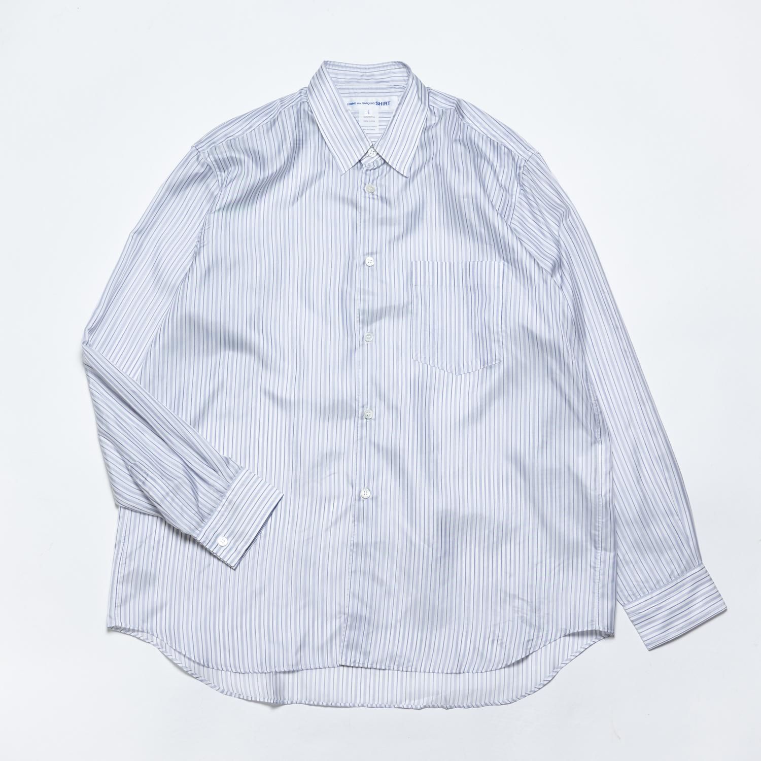 COMME des GARCONS SHIRT Forever Wide Classic Cupro Stripe Long