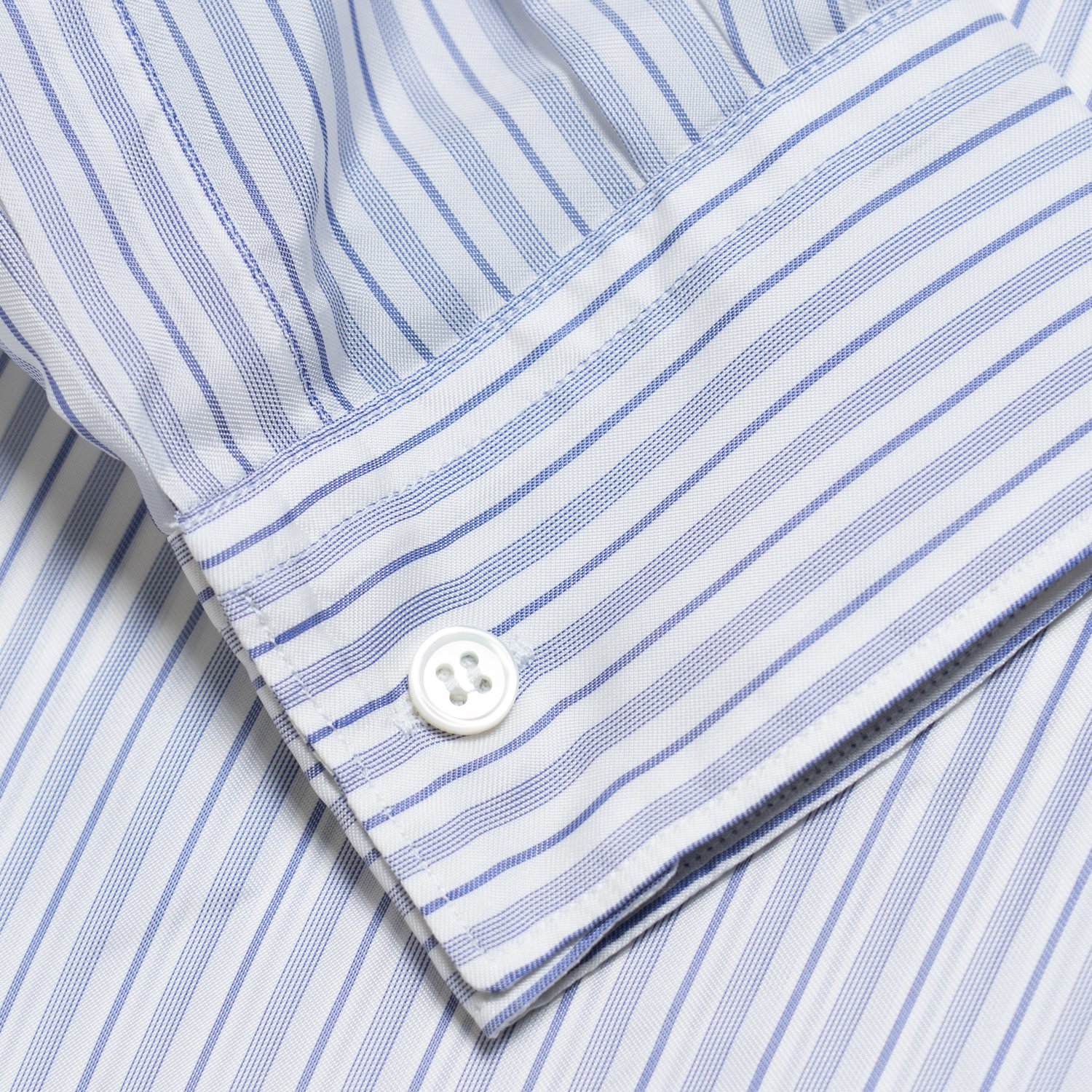 COMME des GARCONS SHIRT * Forever Wide Classic Cupro Stripe Long Sleeve Shirt * Stripe6