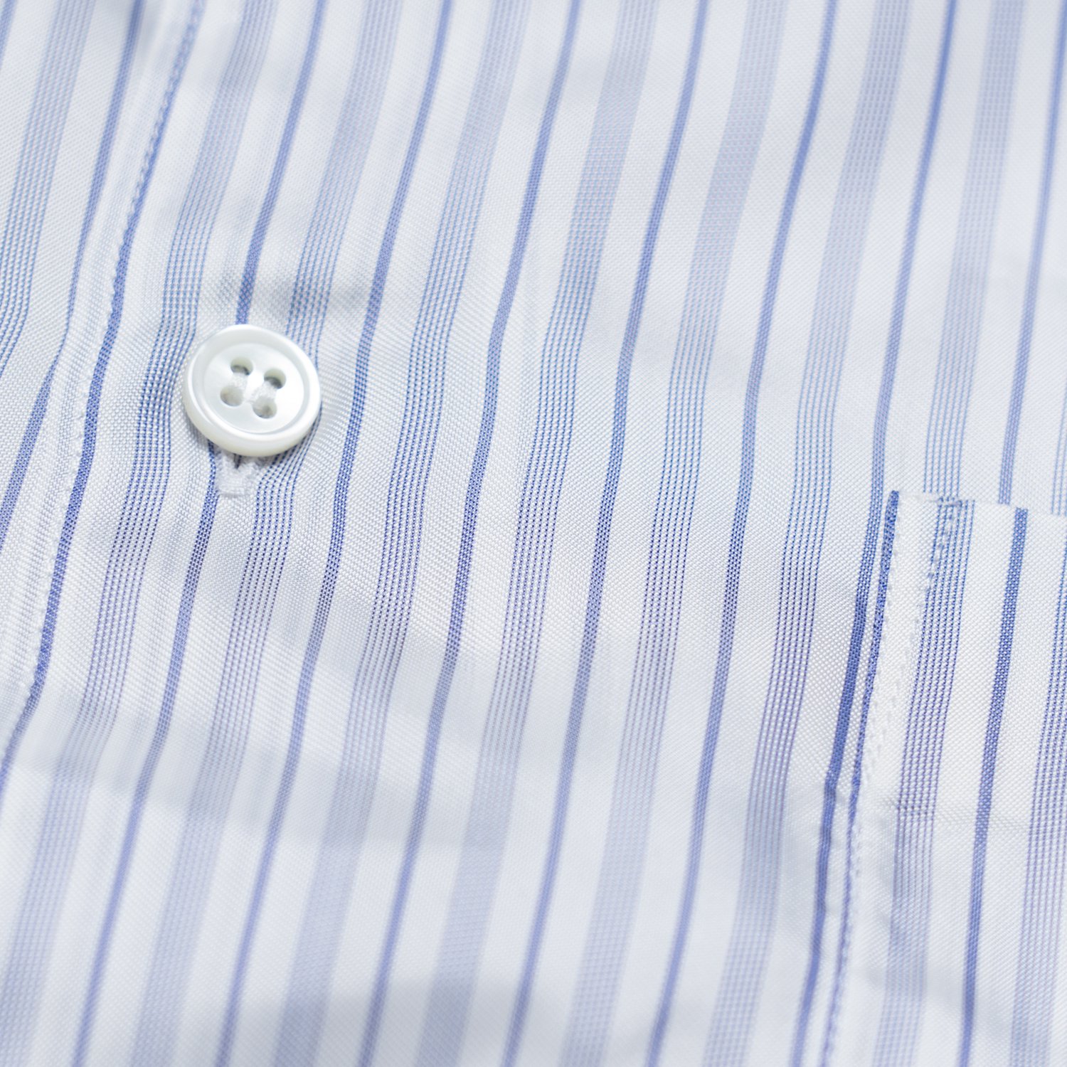 COMME des GARCONS SHIRT * Forever Wide Classic Cupro Stripe Long Sleeve Shirt * Stripe6