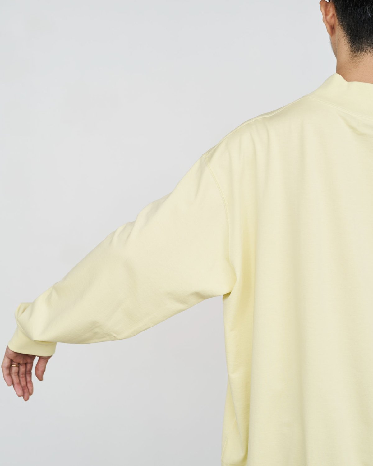 Graphpaper * Cotton Light Terry Mock Neck(3色展開)