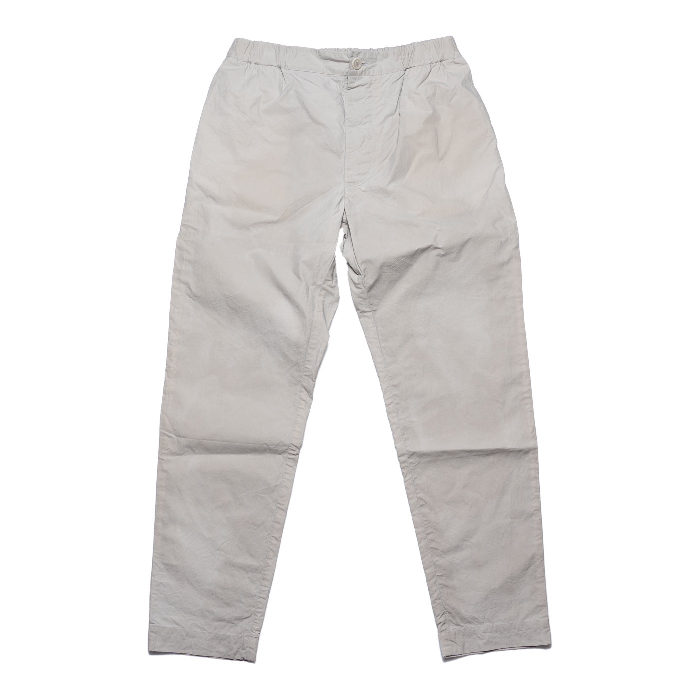 CASEY CASEY * 23AW DROP1 21HP207 VERGER PANT DOUBLE CHECK * Ecru