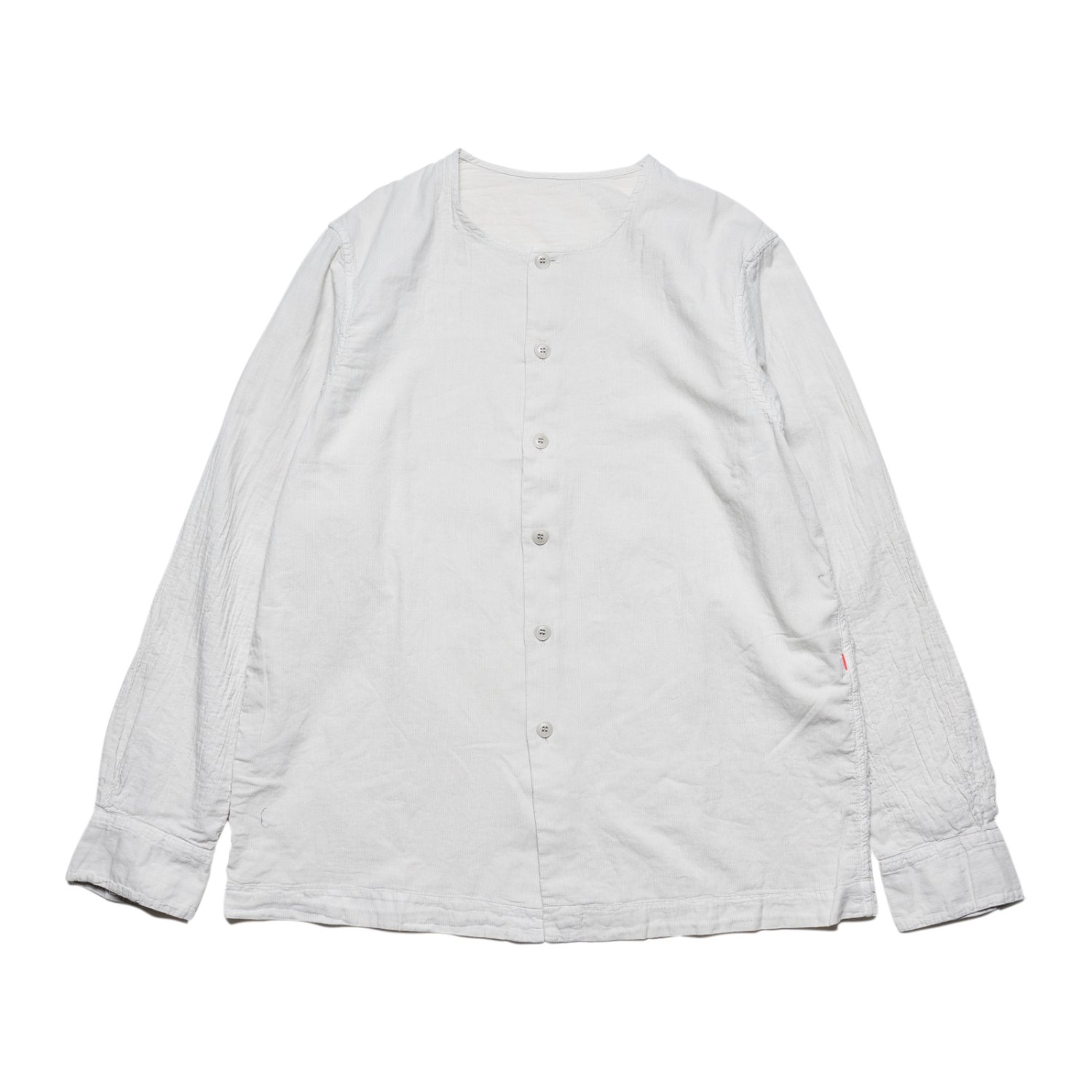 CASEY CASEY * 23AW DROP1 21HC309 OVERDYED DOUBLE VERGER SHIRT VOIL(3Ÿ)