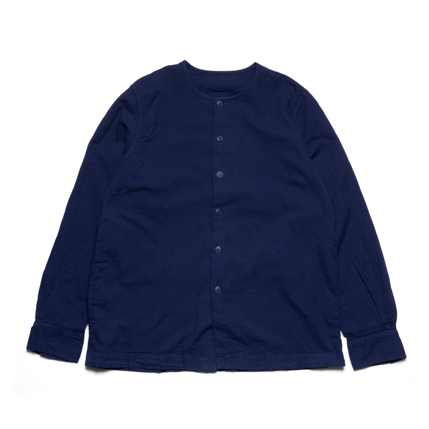 CASEY CASEY * 23AW DROP1 21HC309 OVERDYED DOUBLE VERGER SHIRT VOIL(3Ÿ)