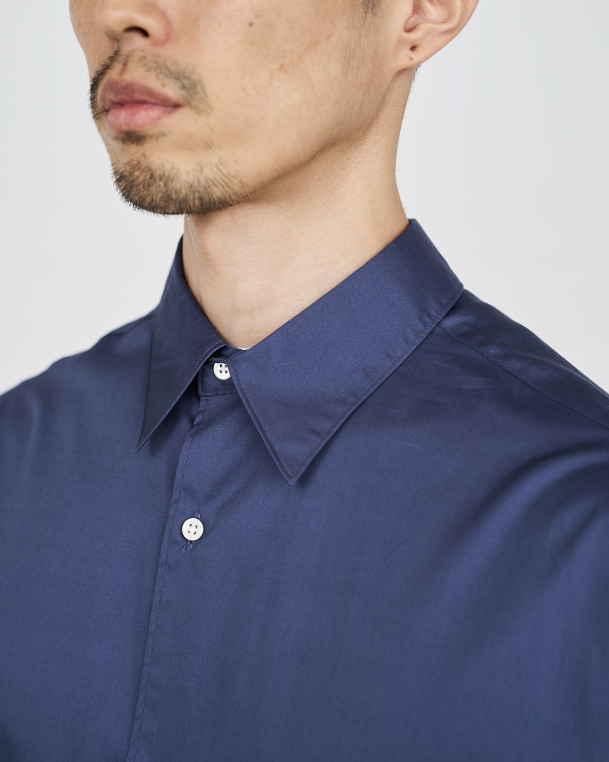 Graphpaper * Silicon Poplin Oversized Regular Collar Shirt(3Ÿ)