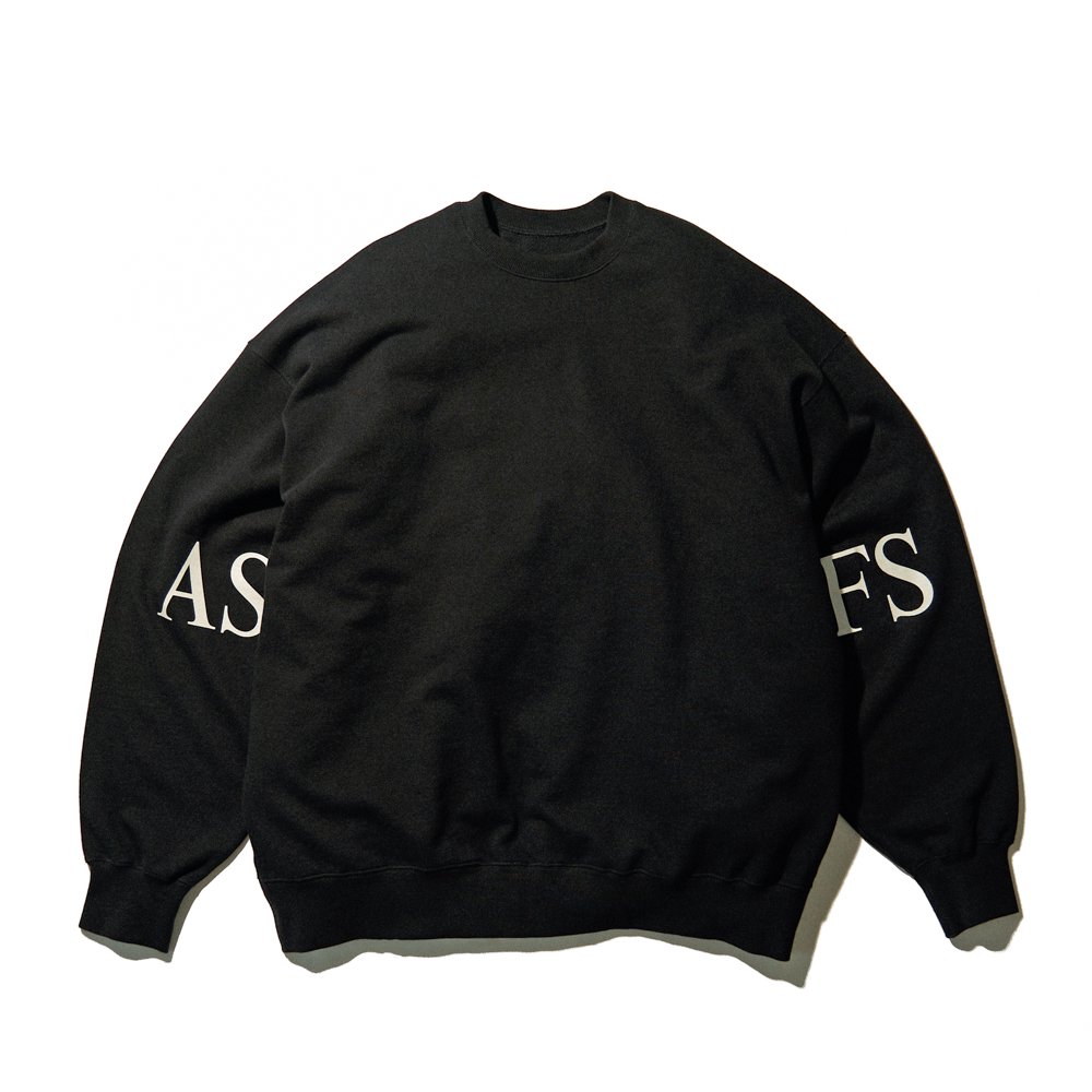 FreshService * AS × FS LIGHT OZ CREW NECK SWEAT * Black | public