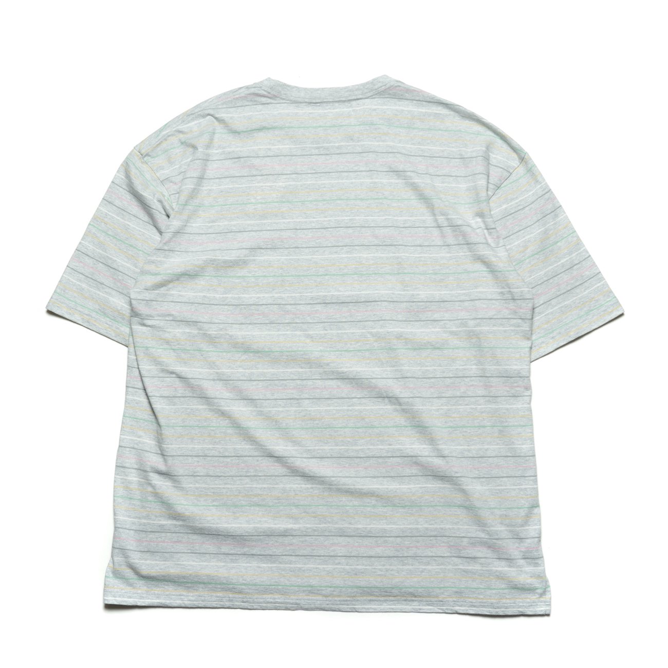 UNUSED * US2392 Oversized Border T-Shirt * Gray
