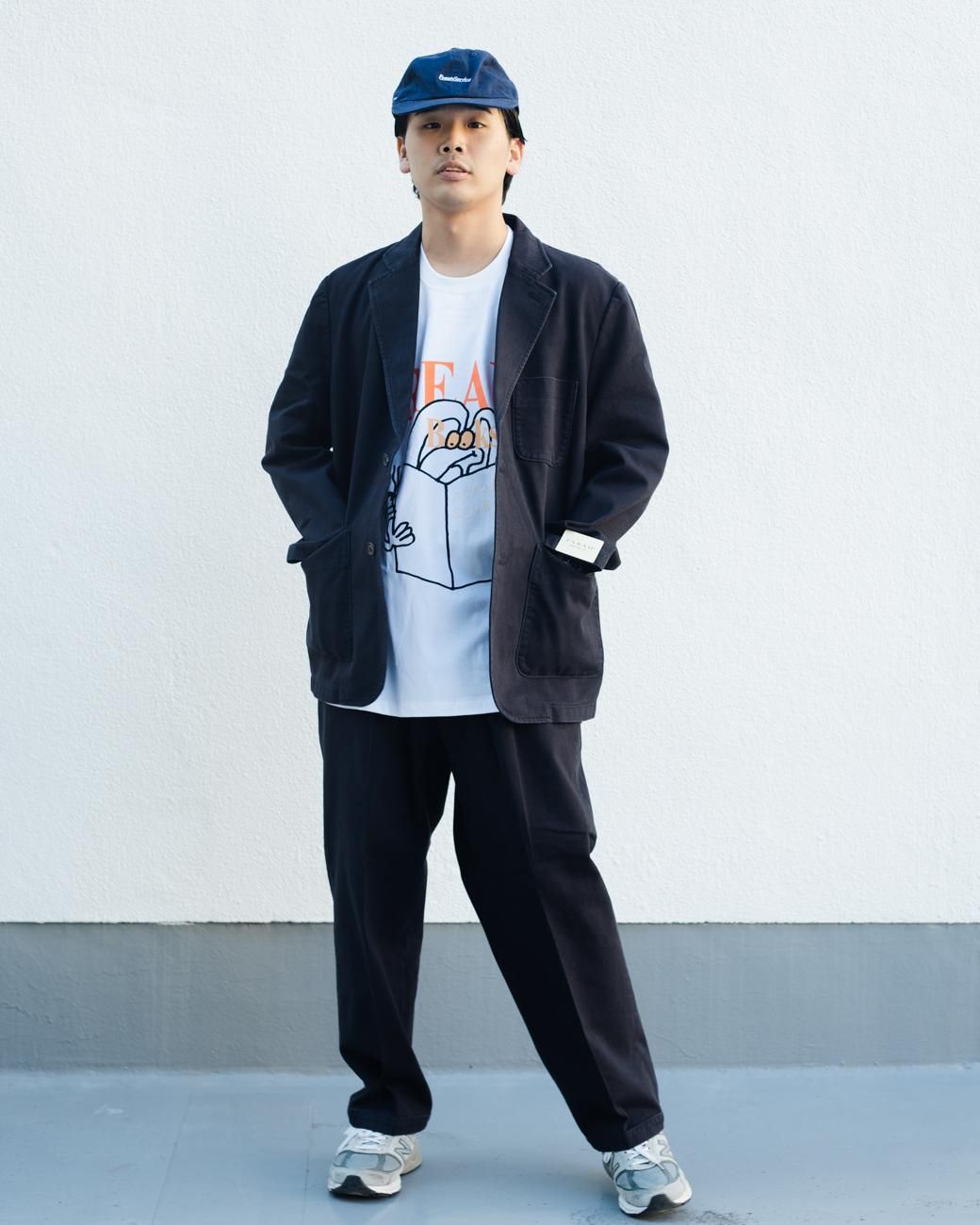 FARAH * FR0302-M1005 2B Casual Jacket * Navy