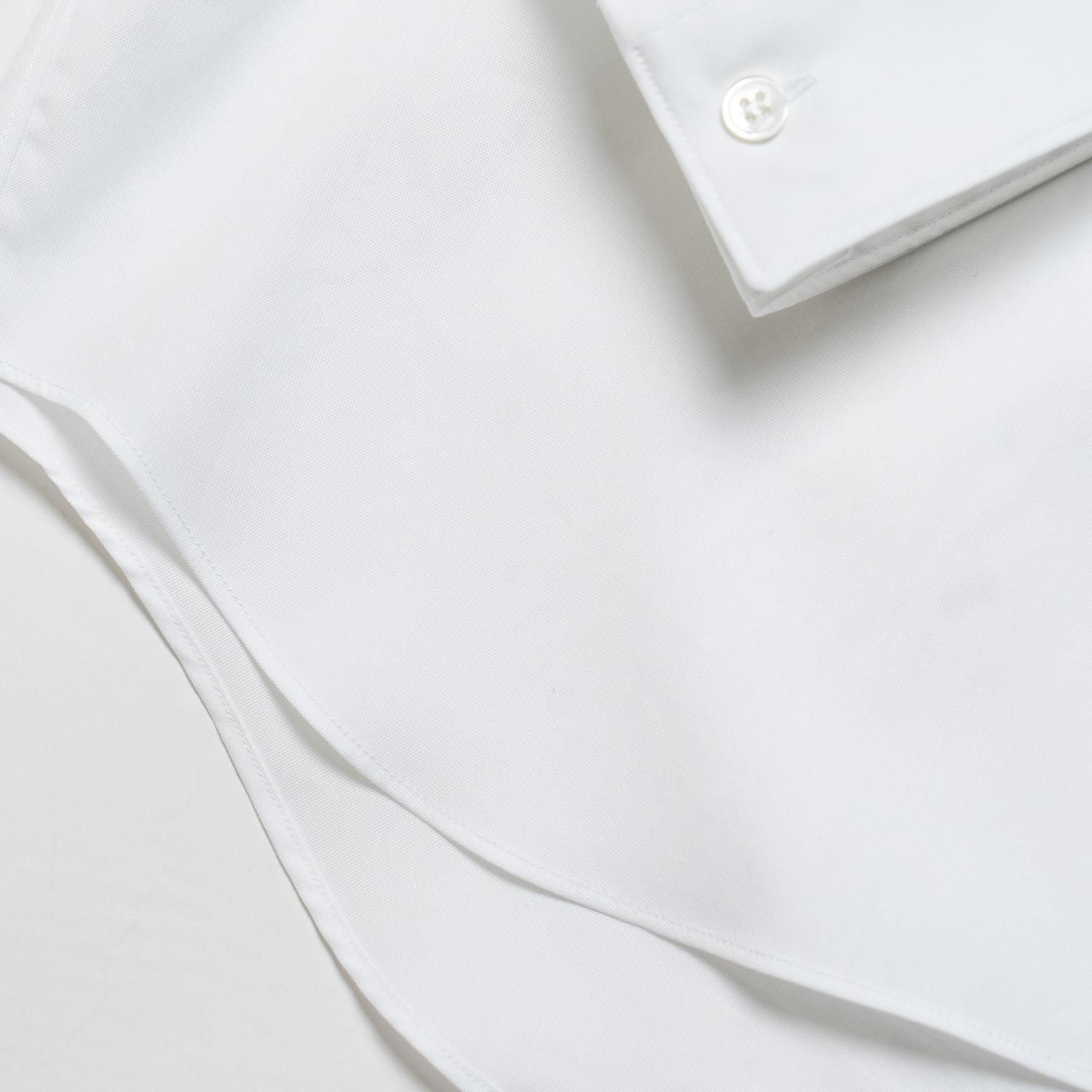 COMME des GARCONS SHIRT * Forever Wide Classic Plain Cotton Long Sleeve Shirt * White