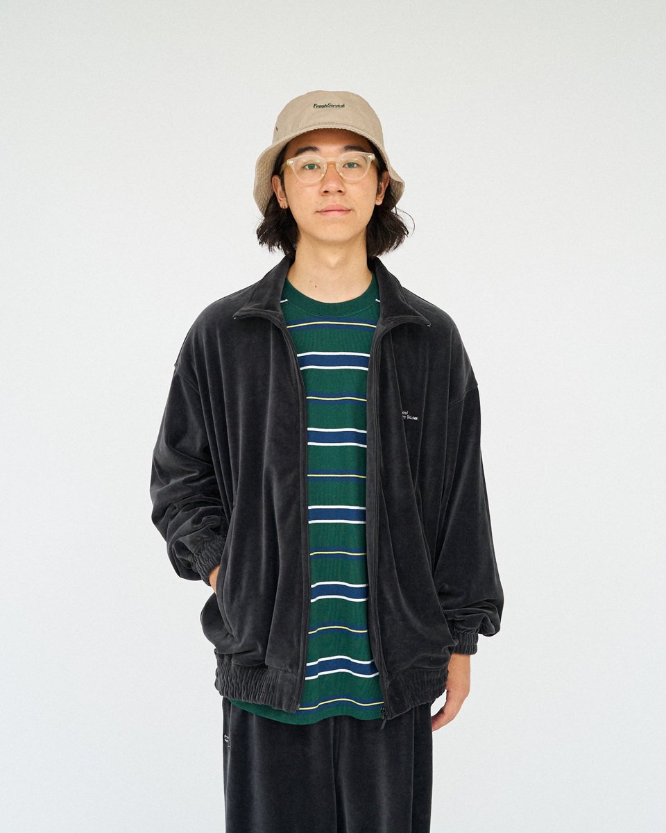 FreshService * VELOUR JERSEY BLOUSON(3Ÿ)