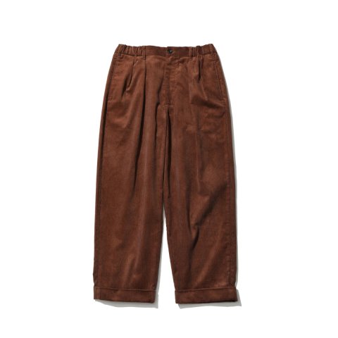 TapWater * Corduroy Tuck Trousers(2色展開)