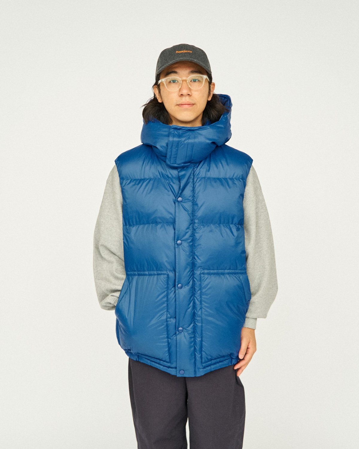 FreshService * FSW-23-DW_173 CORPORATE DOWN VEST(6色展開) | public