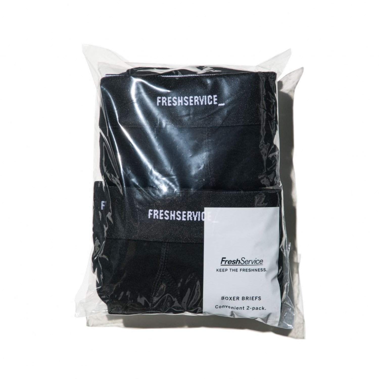 FreshService * Original 2-Pack Boxer Brief * Black