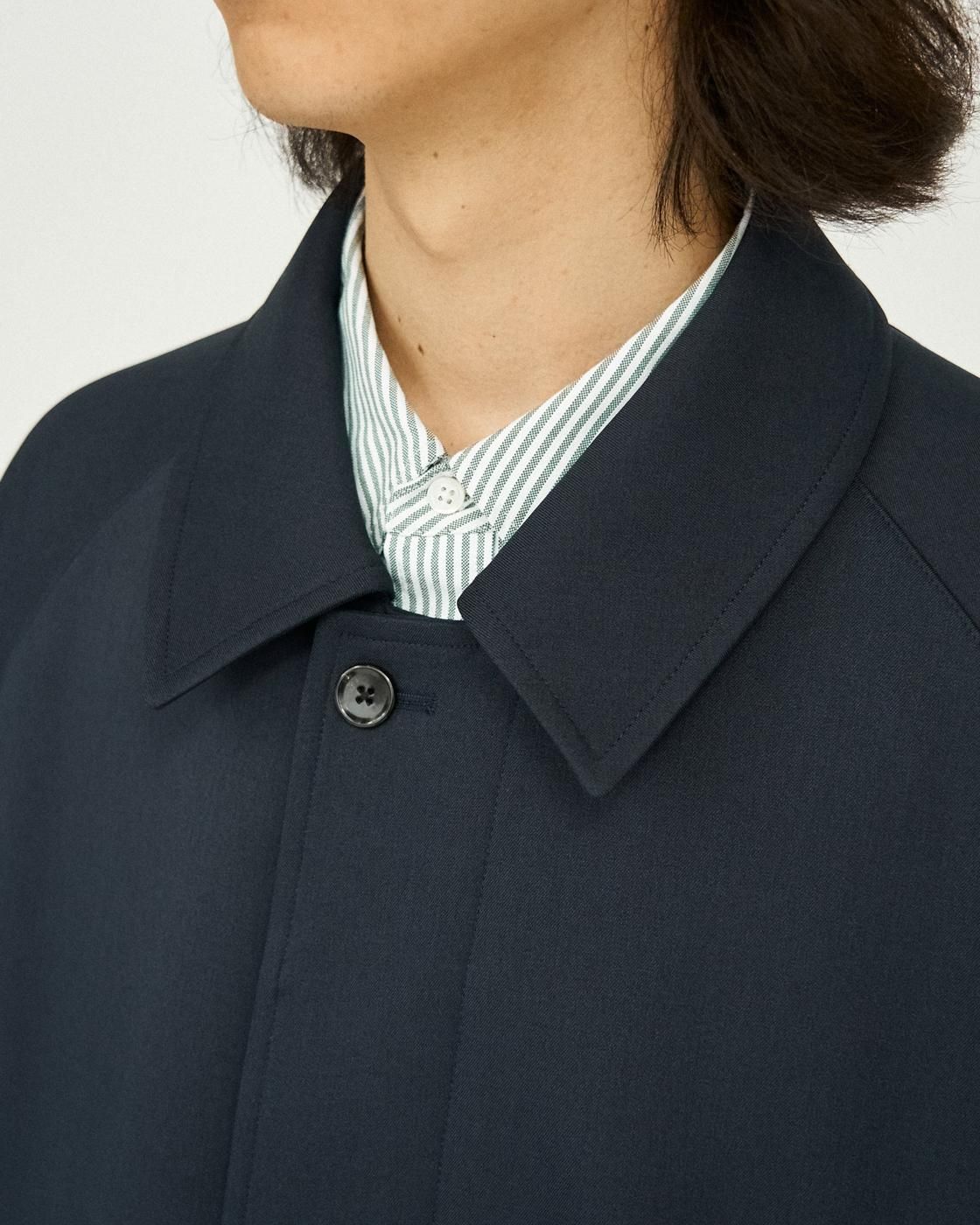 FreshService * FSW-23-CT_257 DOWN FABRIC BAL COLLAR COAT(3色