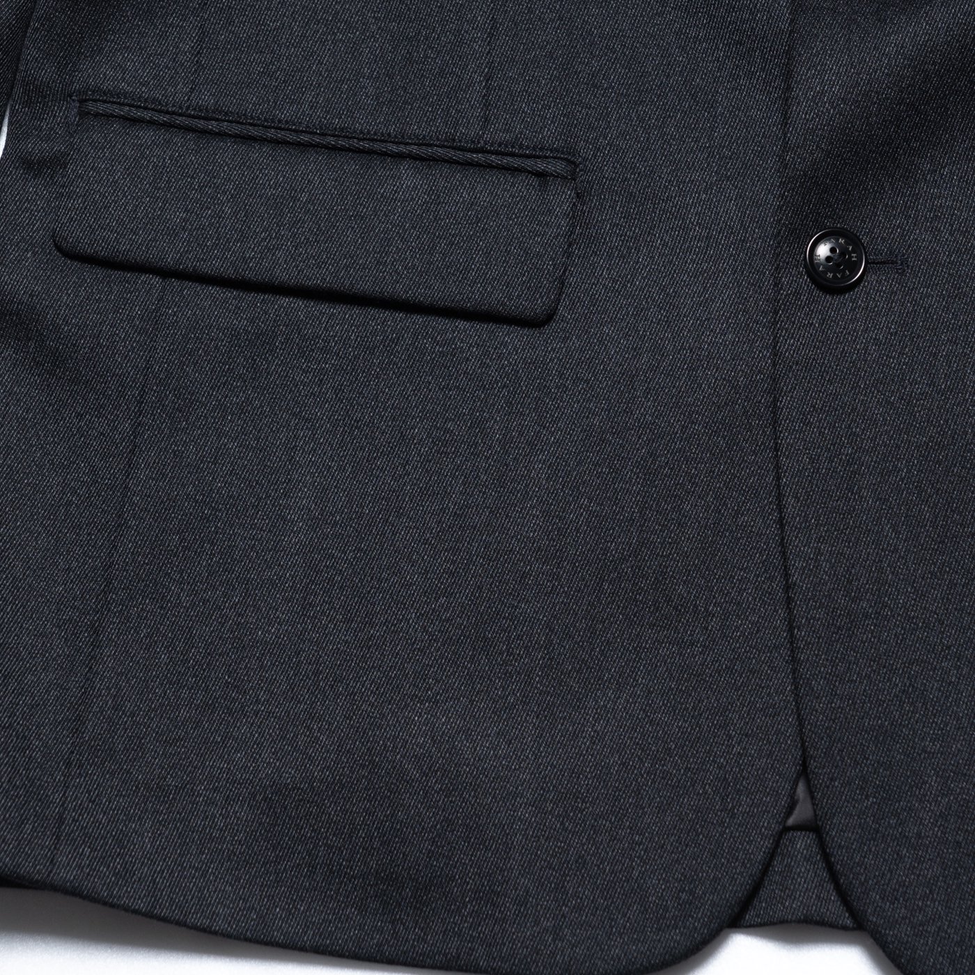 FARAH * FR0302-M1002 2B Single Jacket Wool Covert * Gray