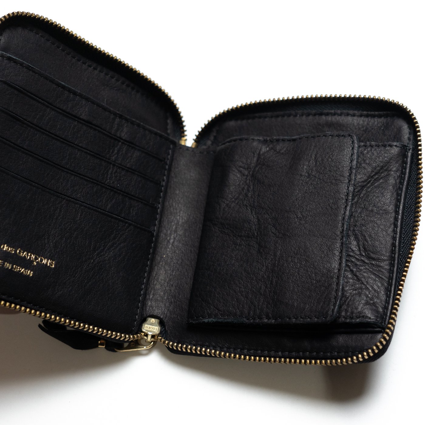 WALLET COMME des GARCONS * ROUND ZIP WALLET 