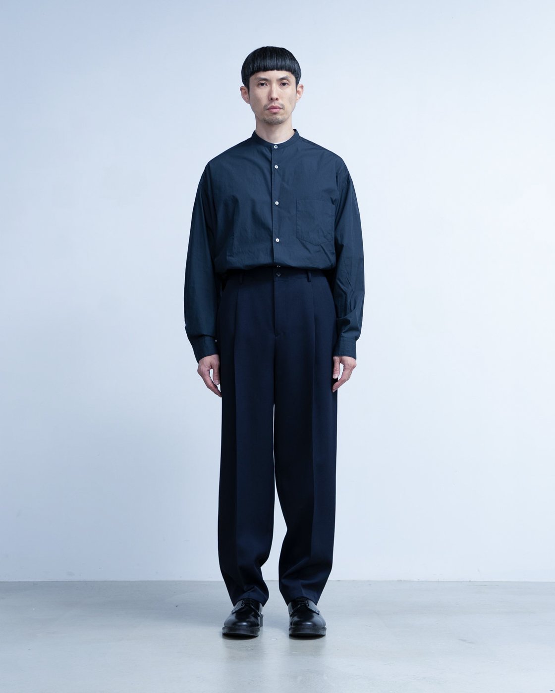 Graphpaper * Scale Off Wool Tapered Trousers(2色展開)