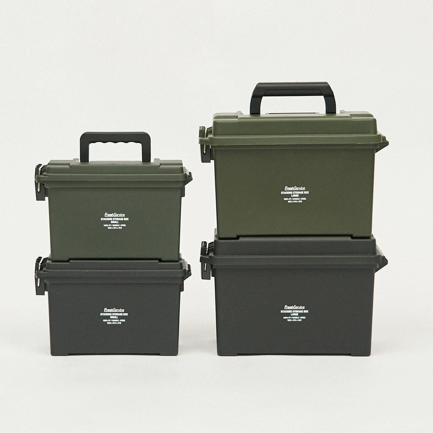 FreshService * FSP241-99063 STACKING STORAGE BOX SMALL(2色