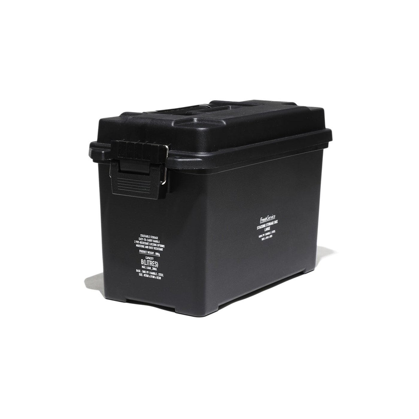 FreshService * FSP241-99064 STACKING STORAGE BOX LARGE(2Ÿ)