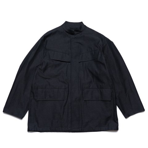 blurhms * Drill Chambray 88 Field Jacket * Heather Charcoal