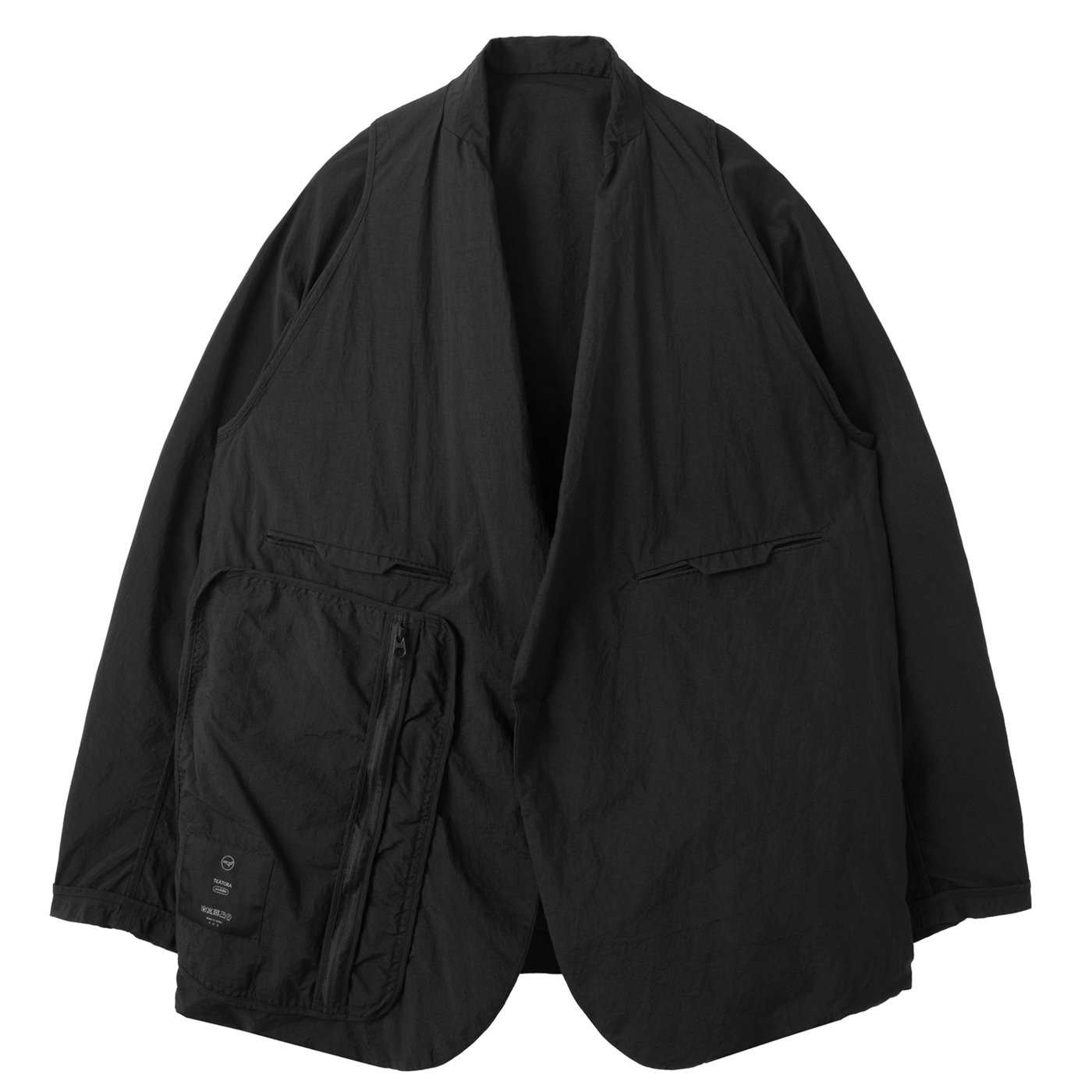 TEATORA * TT-204PLUS-P Wallet Jacket Plus PACKABLE * Black | public