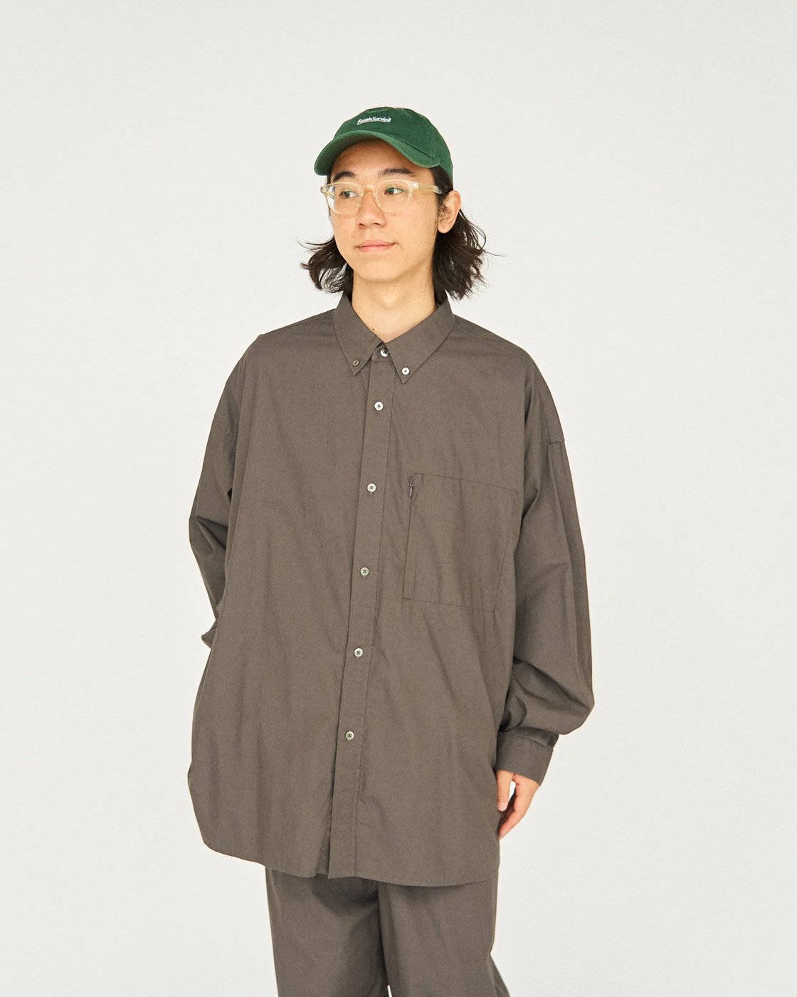 FreshService * FSC241-50075B UTILITY L/S B.D SHIRT(3Ÿ)