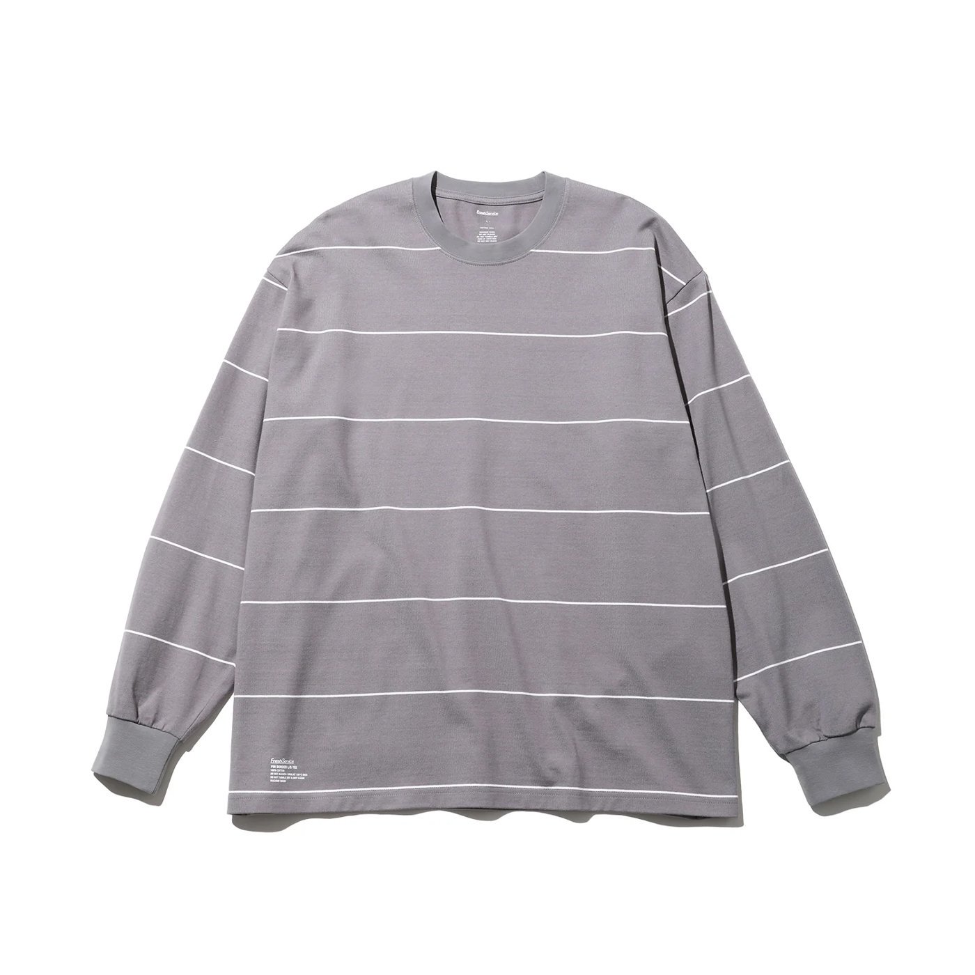 FreshService * PIN BORDER L/S TEE(2Ÿ)