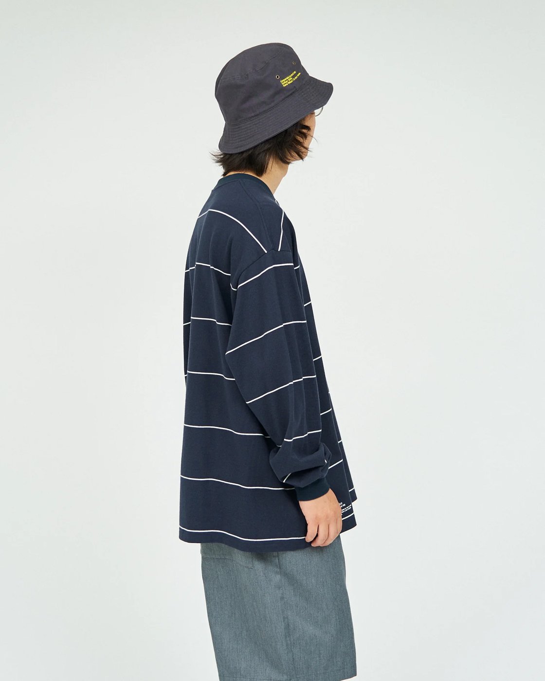 FreshService * PIN BORDER L/S TEE(2Ÿ)