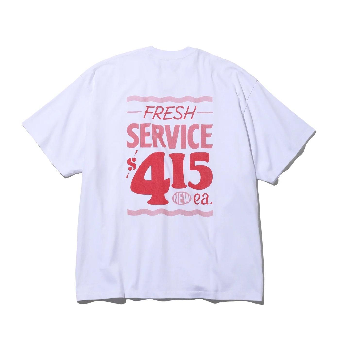 FreshService * FSC243-70119 CORPORATE PRINTED S/S TEE SIGN PAINT(3Ÿ)