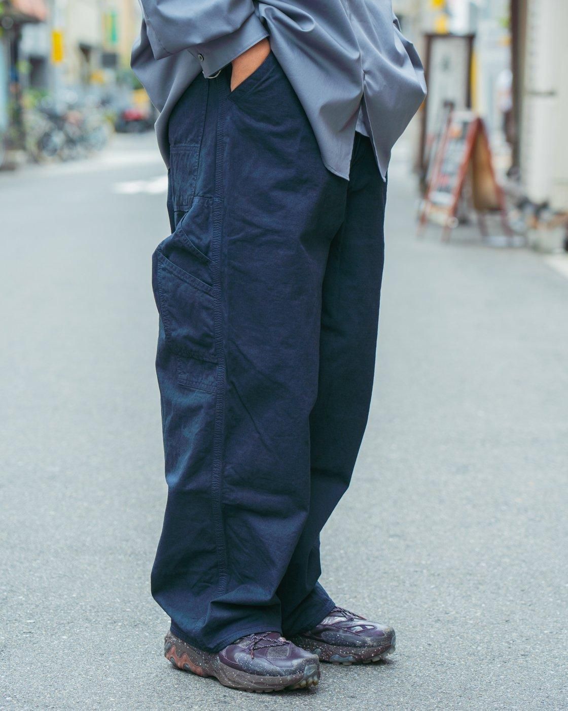 TUKI * 0177 Painter Pants G/D * Navy Blue | public TUKI * 0177 Painter Pants G/D * Navy Blue | public