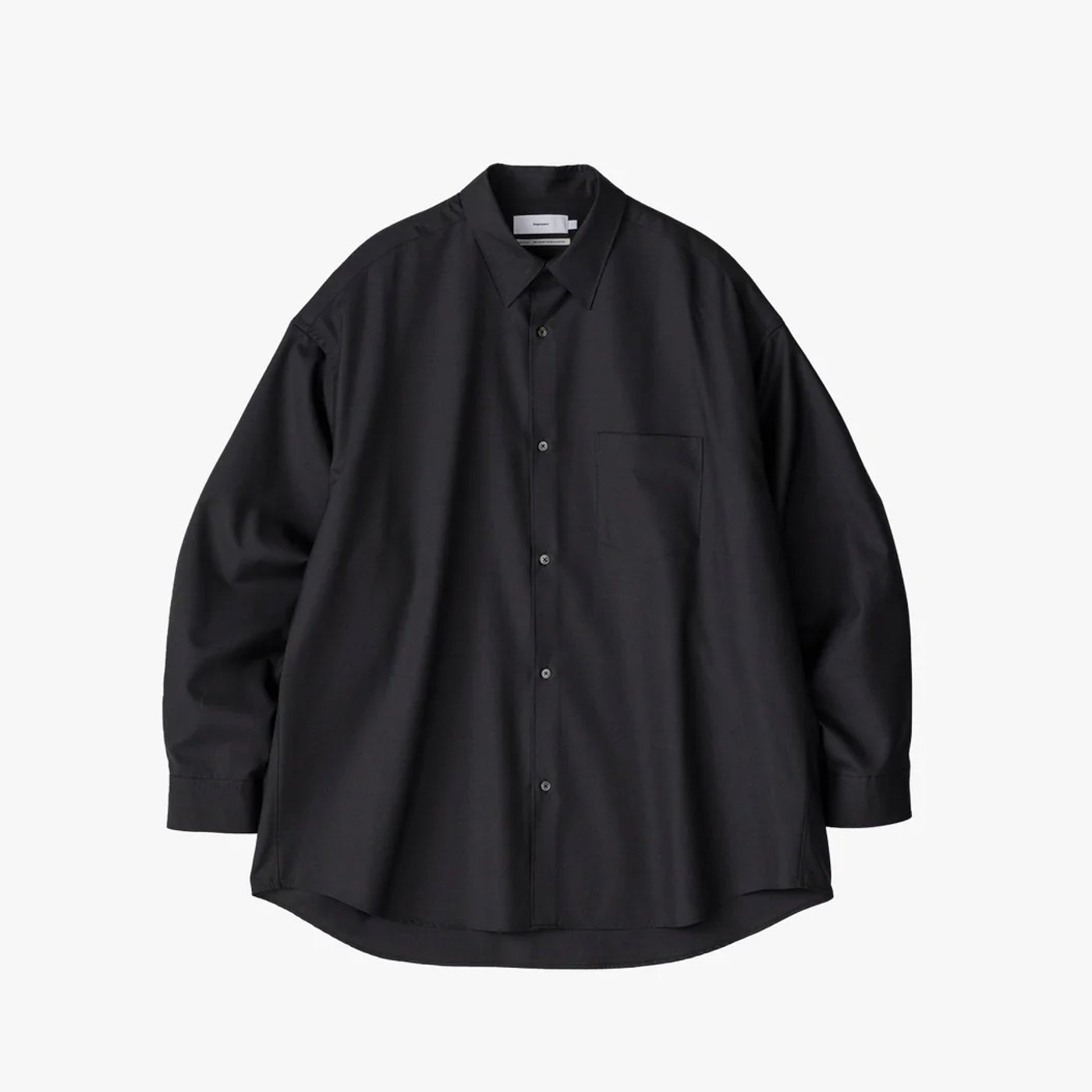 Graphpaper * Fine Wool Tropical Oversized Regular Collar Shirt(3Ÿ)