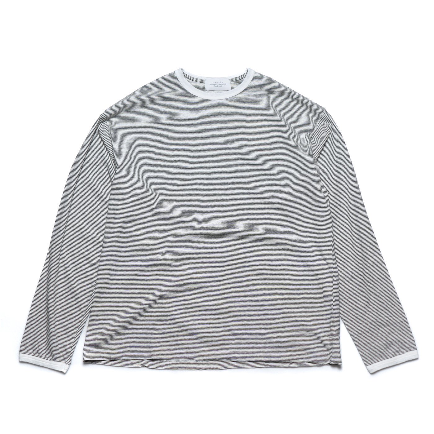 UNUSED * US2466 Long Sleeve Border T-shirt(2色展開) | public