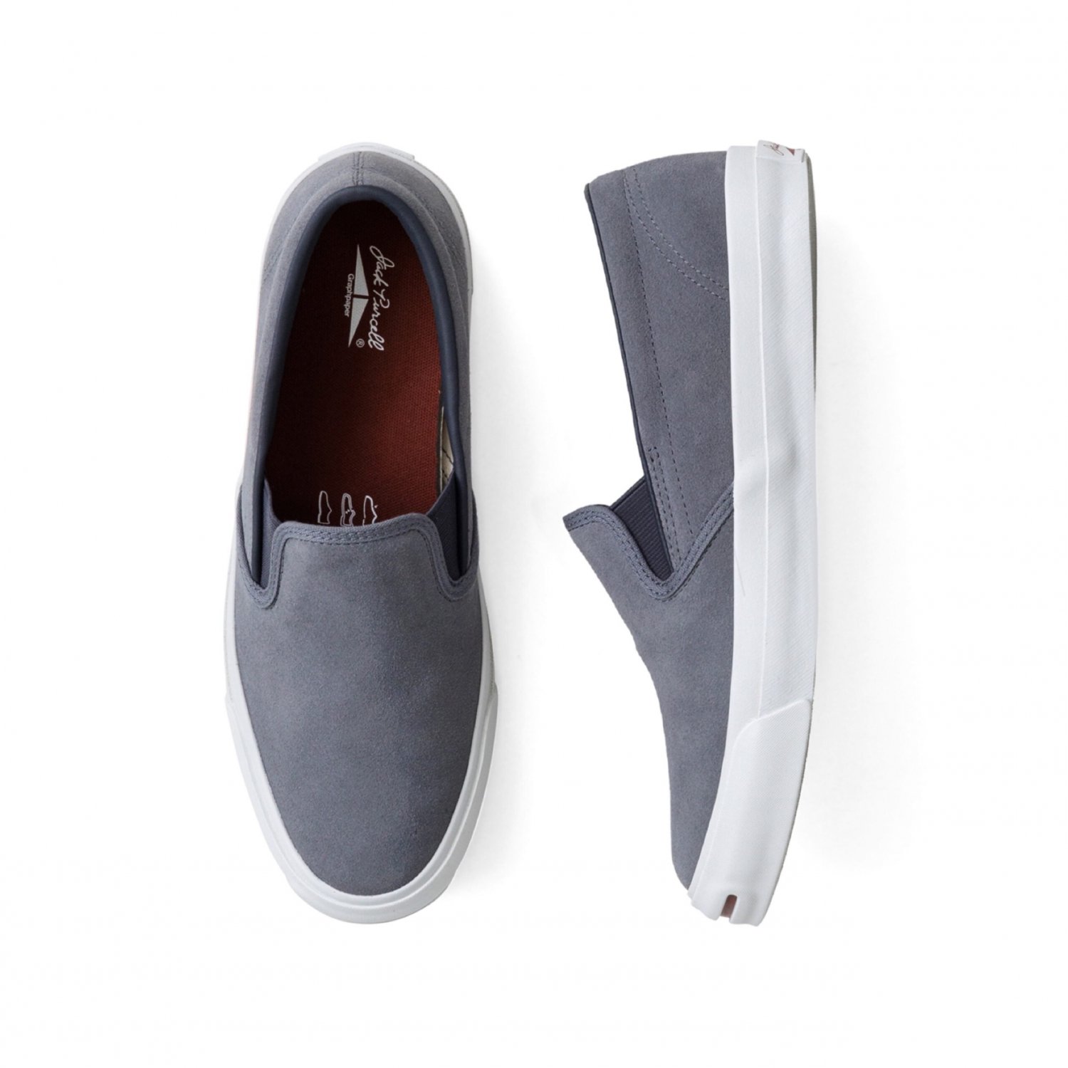 Graphpaper * JACK PURCELL for Graphpaper SLIP-ON * Gray