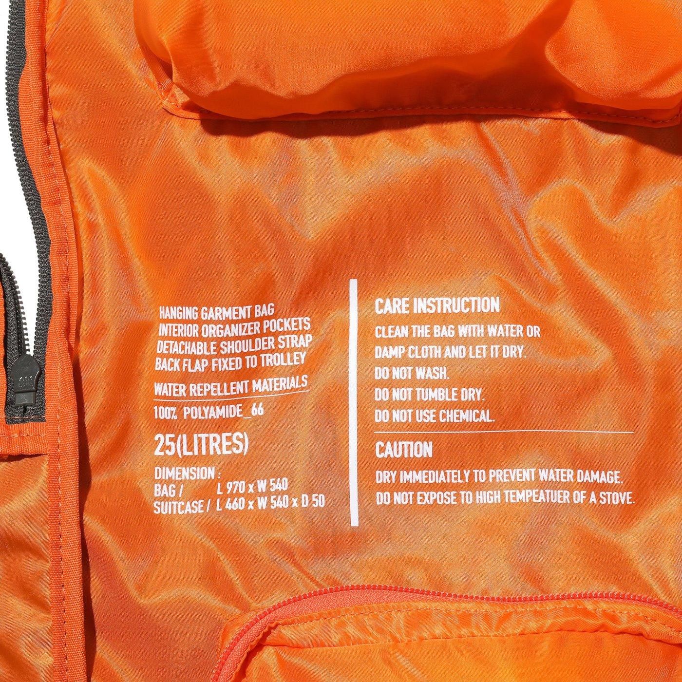 FreshService * MULTI POCKET GARMENT BAG(2色展開) | public