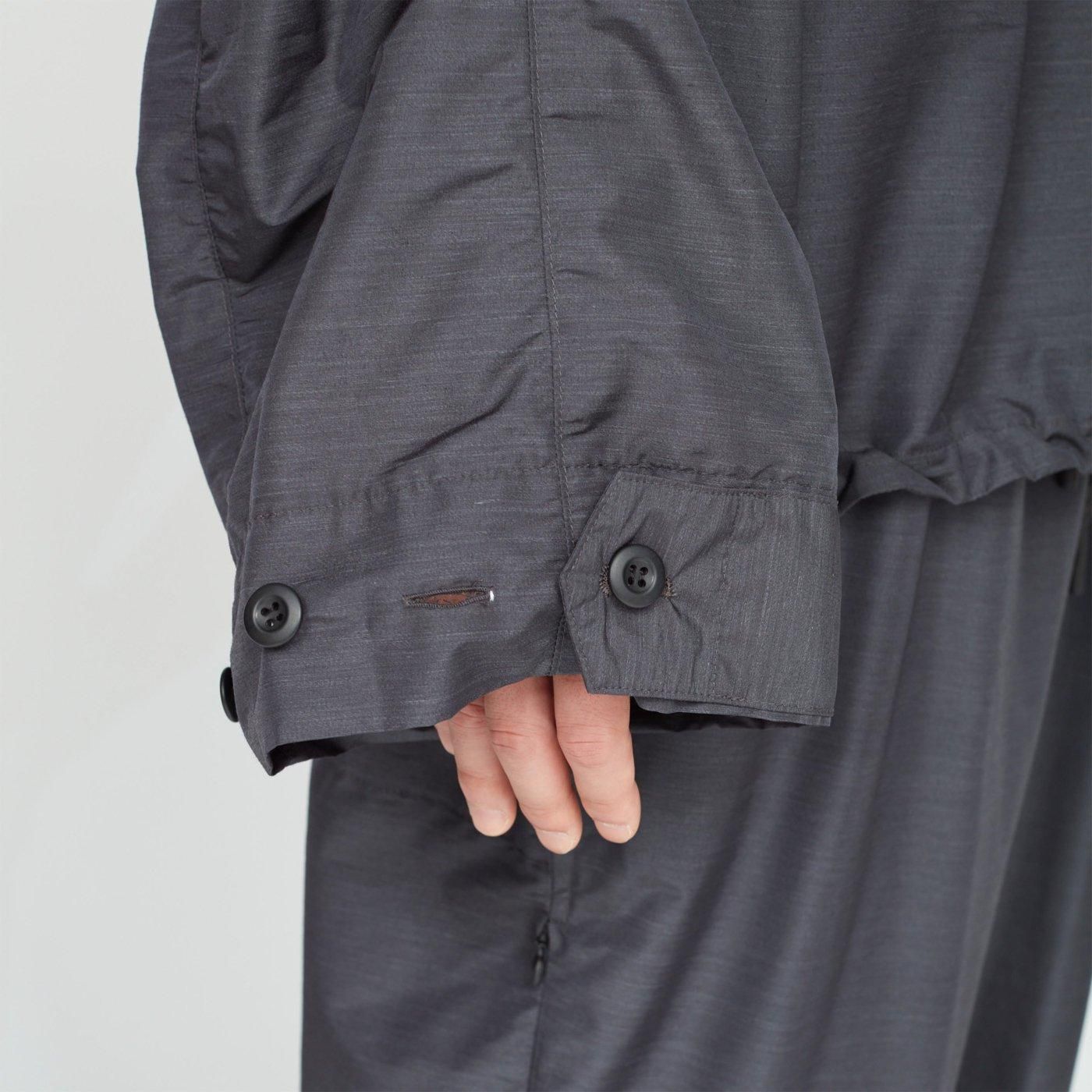 最終価格　Untrace ゲームシャツ　ストライプポロシャツ UNTRACE * _111 GAME SHIRT * Charcoal | public