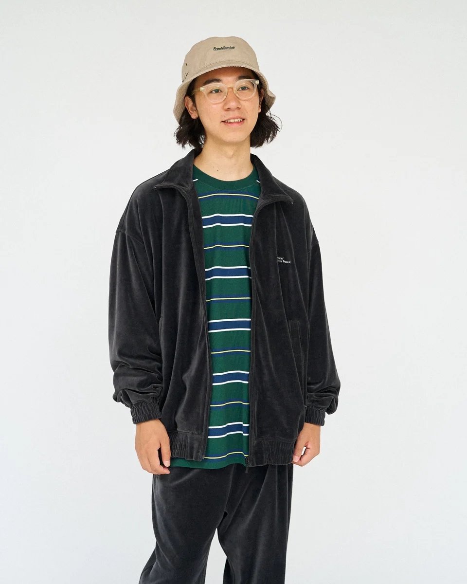 FreshService * VELOUR JERSEY BLOUSON(3Ÿ)