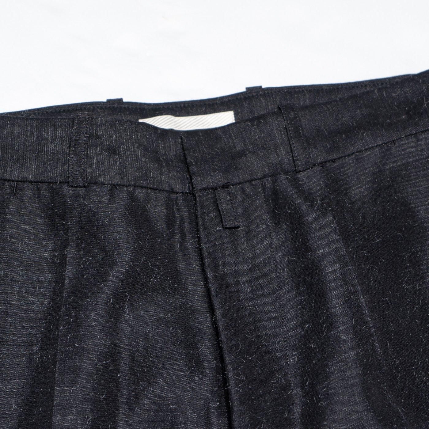 blurhms * Co-R-Mohair Trousers * Heather Black