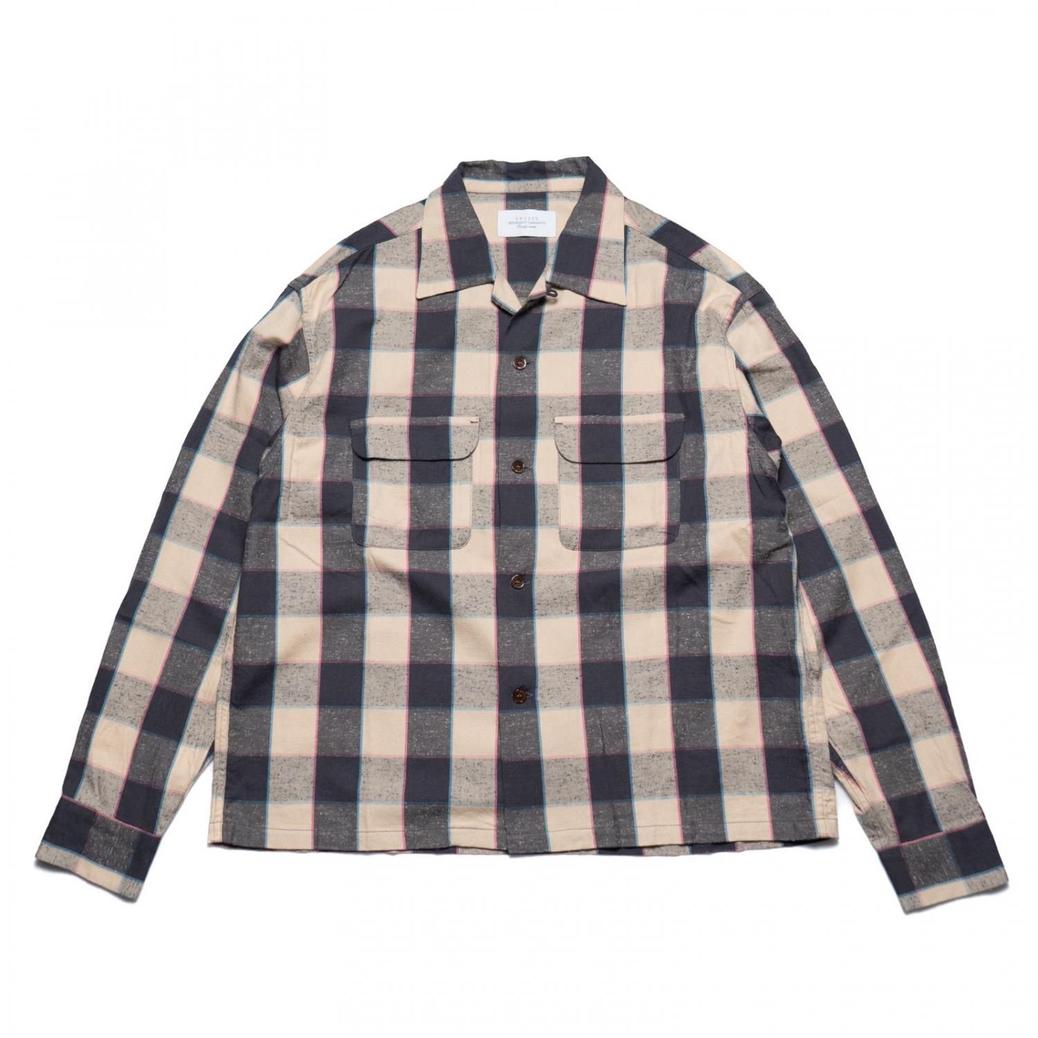 UNUSED * US2463 Long Sleeve Check Shirt(2色展開) | public