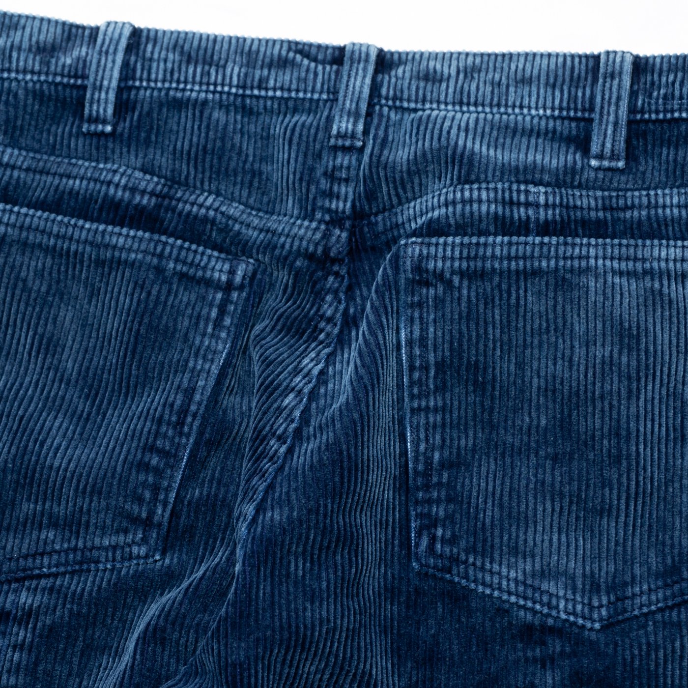 UNUSED * UW1150 Corduroy Switching Pants * Indigo