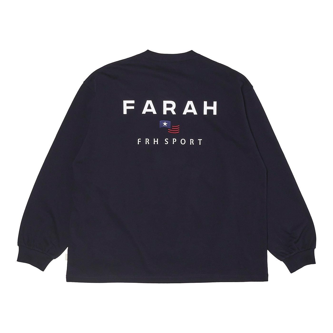 FARAH * FR0403-M3007 Printed Graphic L/S Tee FARAH * FR0403-M3007 Printed Graphic L/S Tee