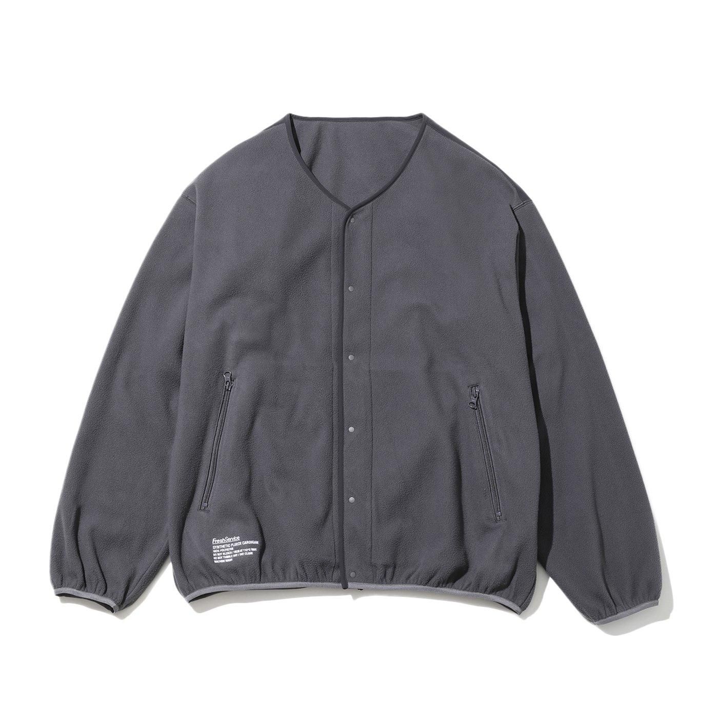 FreshService * FSC243-30093 SYNTHETIC FLEECE CARDIGAN(3Ÿ)