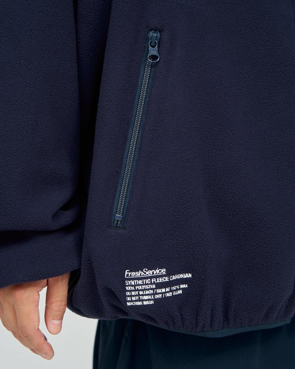 FreshService * FSC243-30093 SYNTHETIC FLEECE CARDIGAN(3Ÿ)