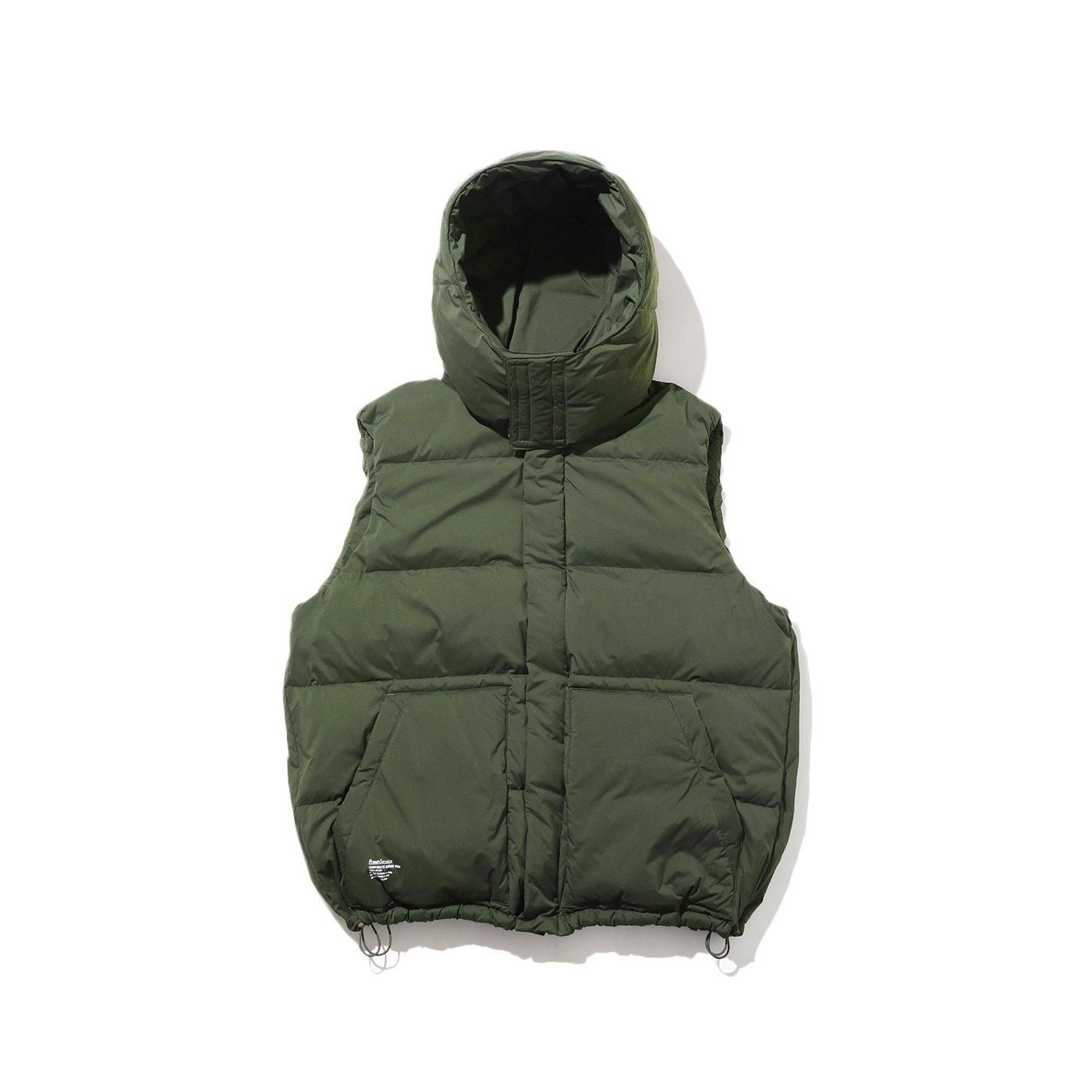 FreshService CORPORATE DOWN VEST 新品カーキ