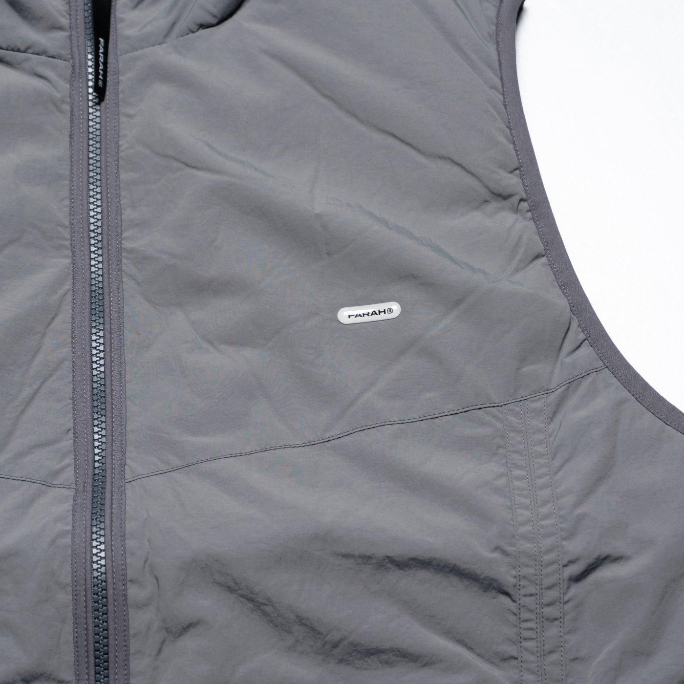 FARAH * FR0403-M1009 Nylon Zip Up Vest(2Ÿ)