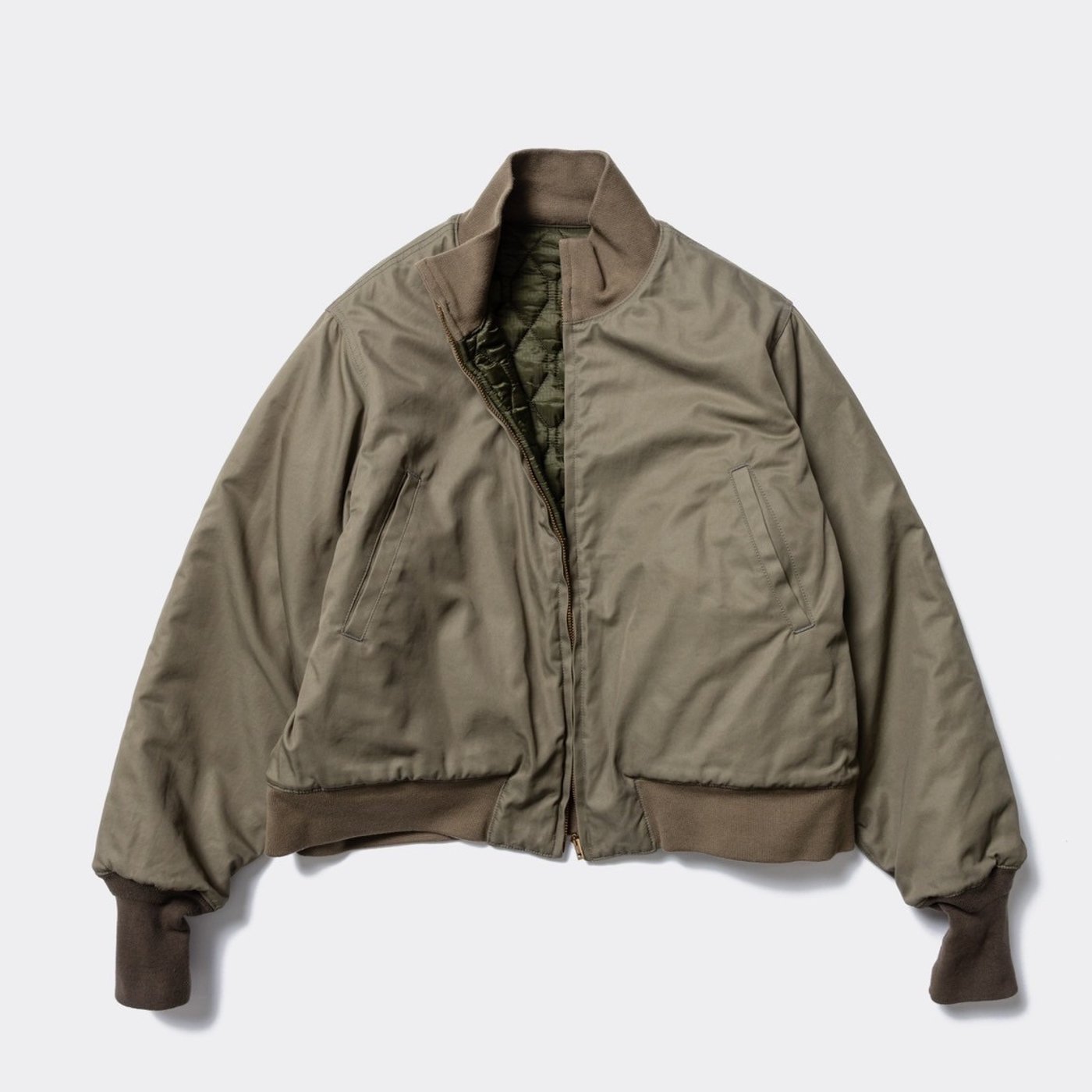 Unlikely * U24F-18-0008 Unlikely Reversible Tankers Jacket * Olive