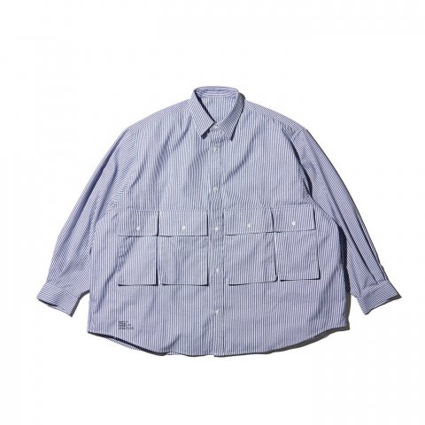 FreshService * DRY OXFORD FLAP POCKET L/S SHIRT(4Ÿ)